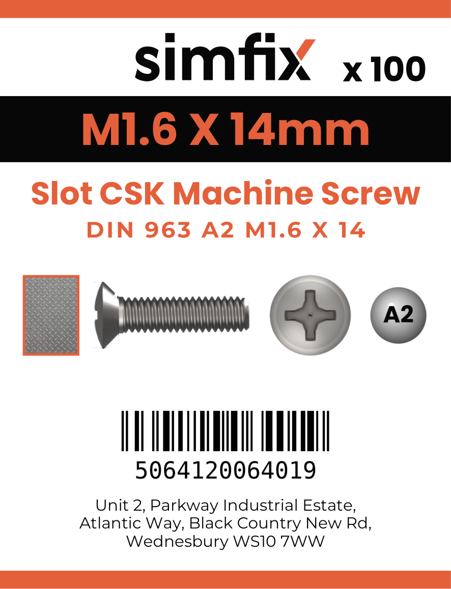 Simfix product label - 963A2016014-T