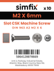 Simfix product label - 963A202006-D