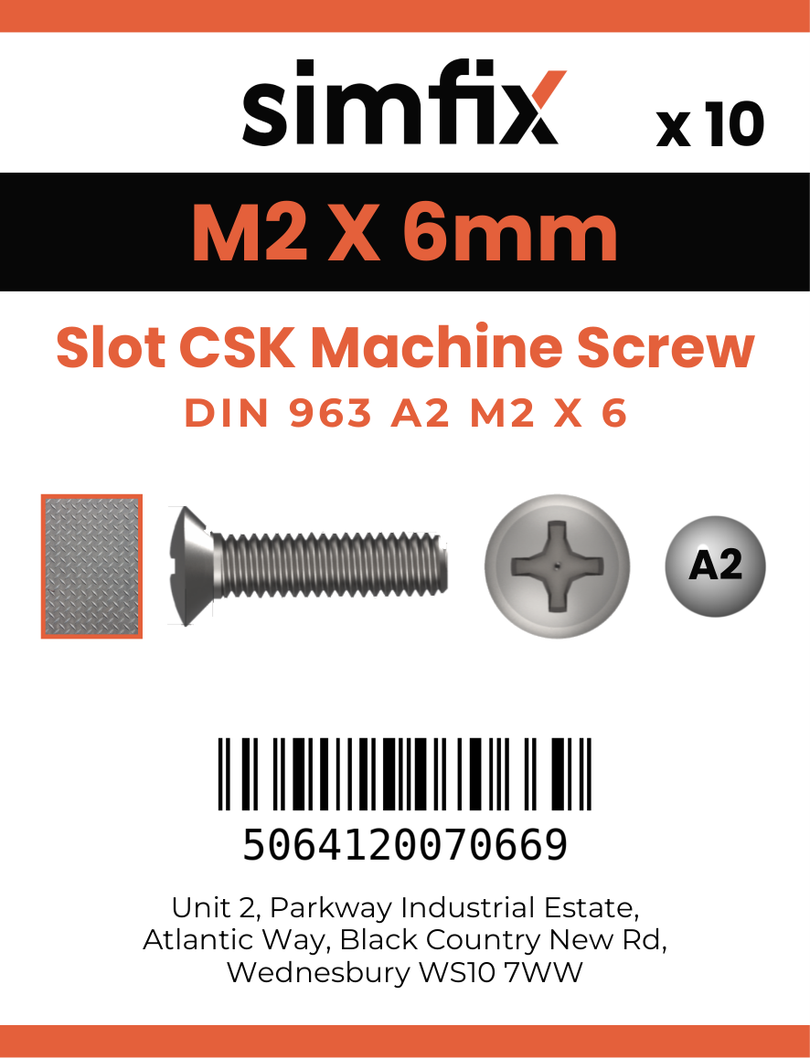 Simfix product label - 963A202006-D