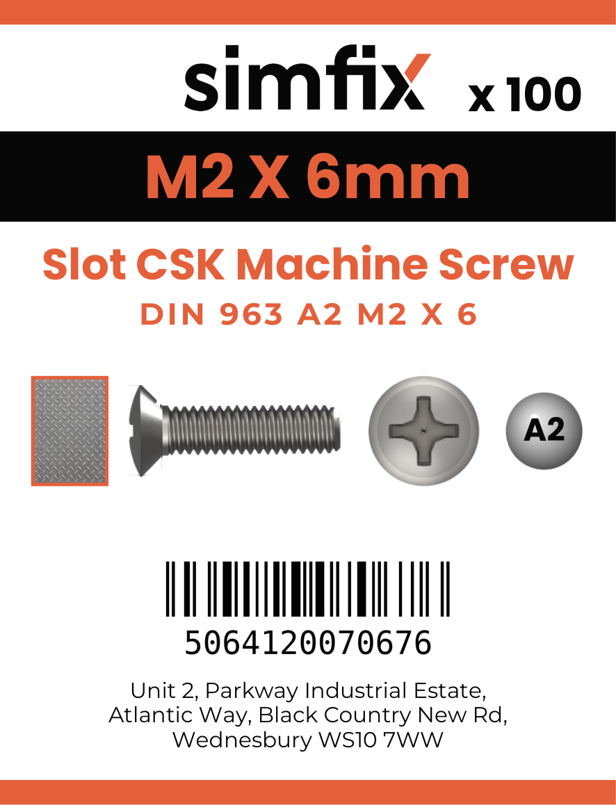 Simfix product label - 963A202006-T