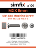 Simfix product label - 963A202006-T