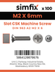 Simfix product label - 963A202006-T
