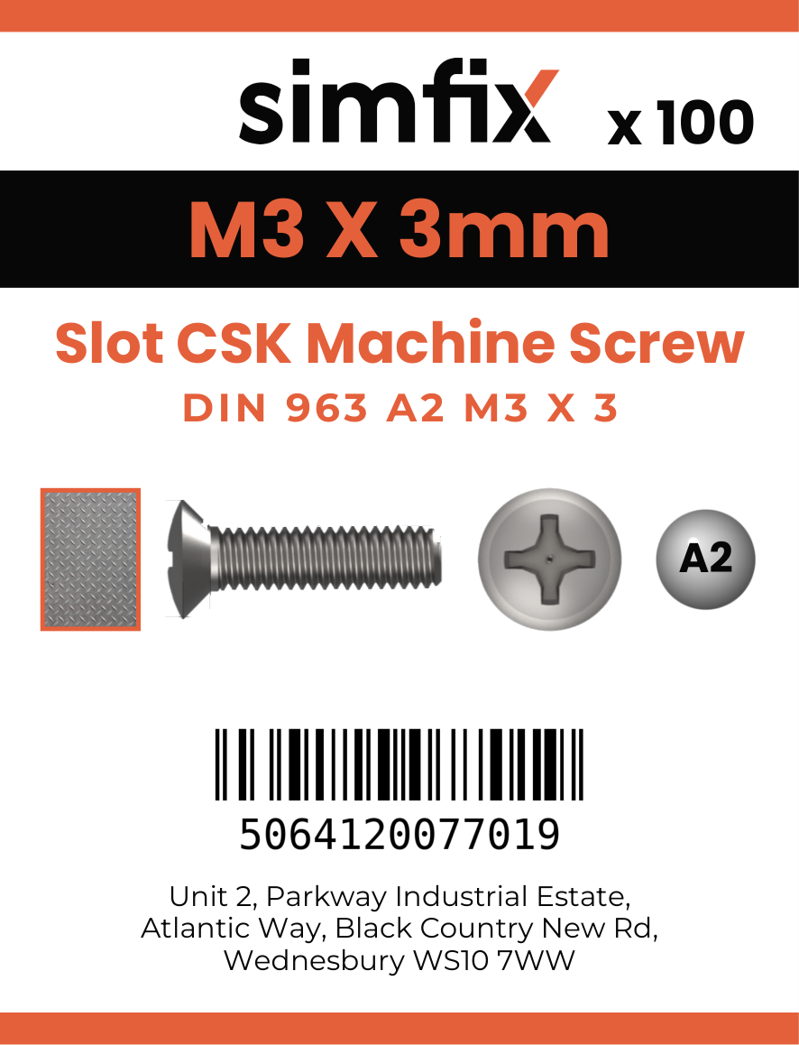 Simfix product label - 963A203003-T