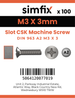 Simfix product label - 963A203003-T