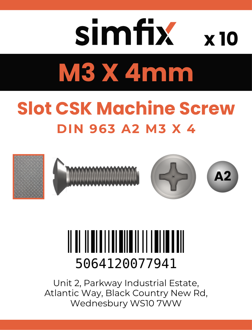 Simfix product label - 963A203004-D