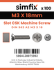 Simfix product label - 963A203018-T