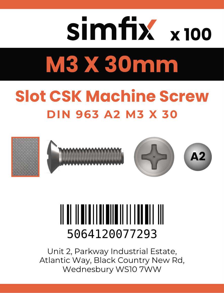 Simfix product label - 963A203030-T