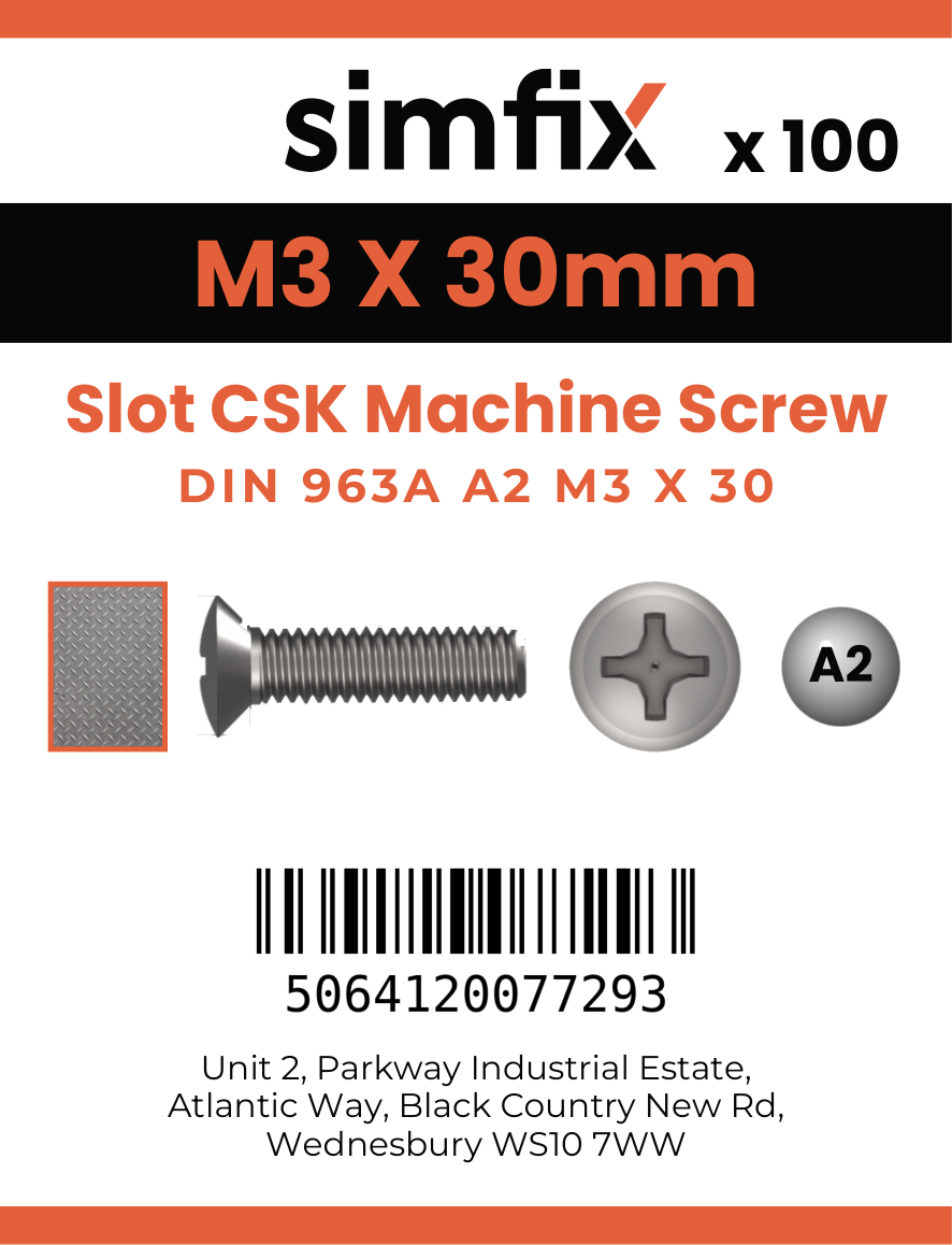 Simfix product label - 963A203030-T