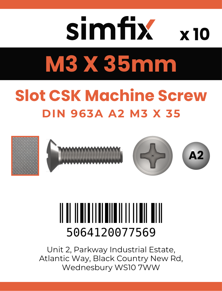 Simfix product label - 963A203035-D
