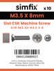 Simfix product label - 963A2035008-D