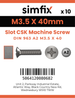Simfix product label - 963A2035040-D