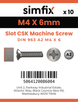 Simfix product label - 963A204006-D