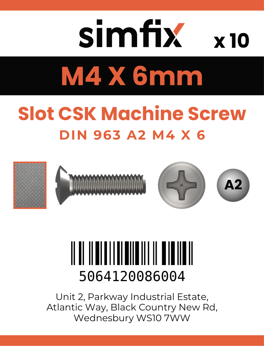 Simfix product label - 963A204006-D
