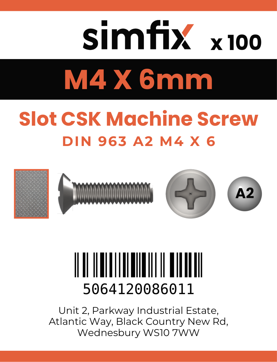 Simfix product label - 963A204006-T