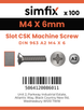 Simfix product label - 963A204006-T