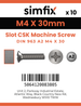 Simfix product label - 963A204030-D