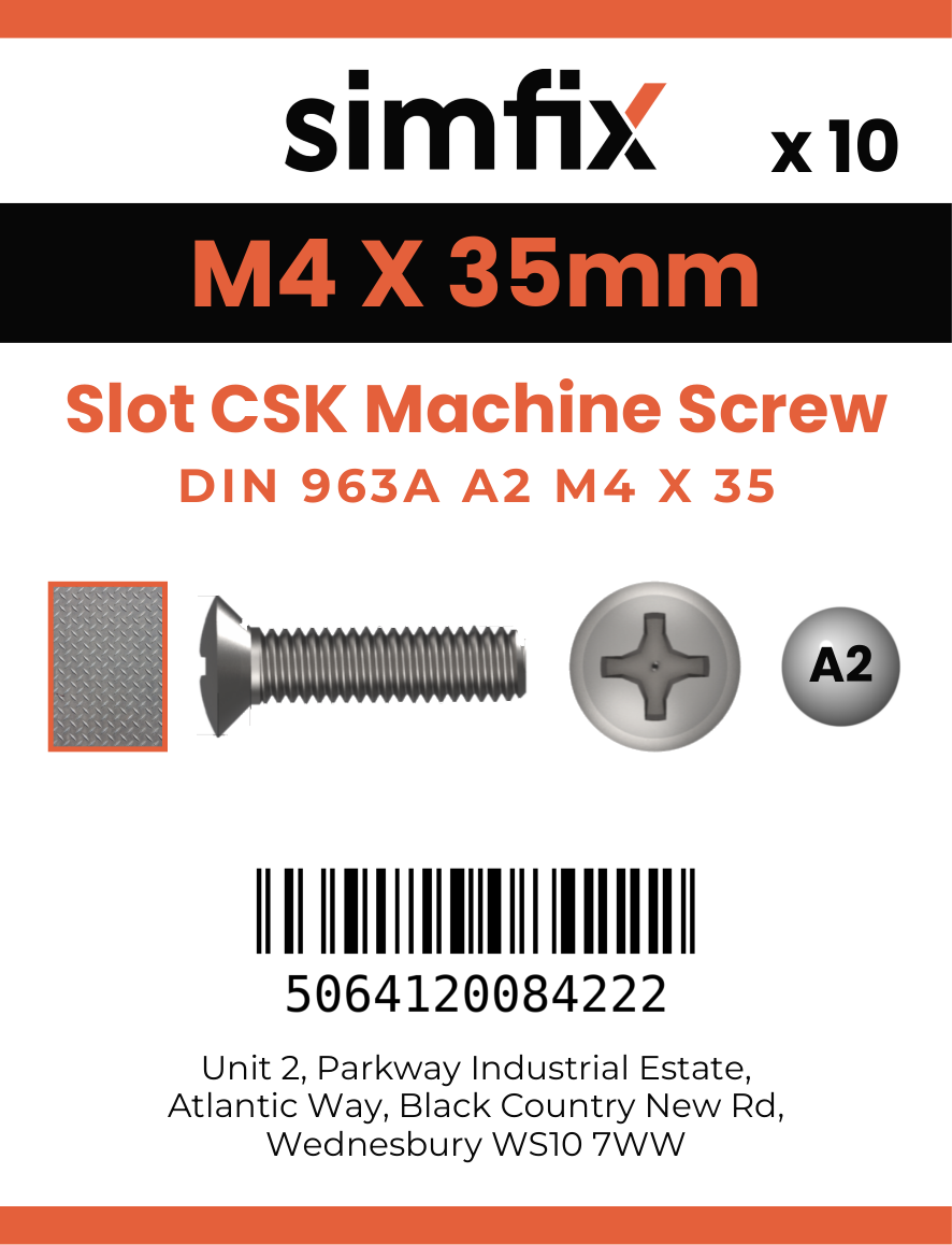 Simfix product label - 963A204035-D