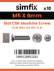 Simfix product label - 963A205006-D