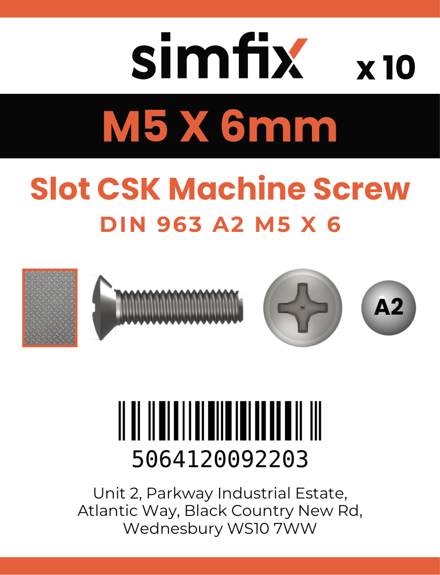 Simfix product label - 963A205006-D