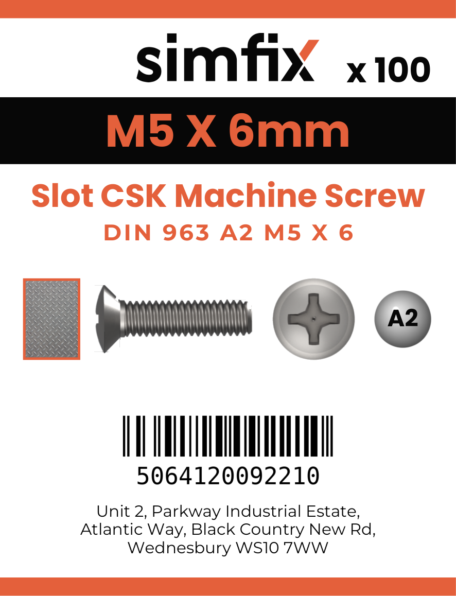Simfix product label - 963A205006-T
