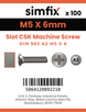 Simfix product label - 963A205006-T