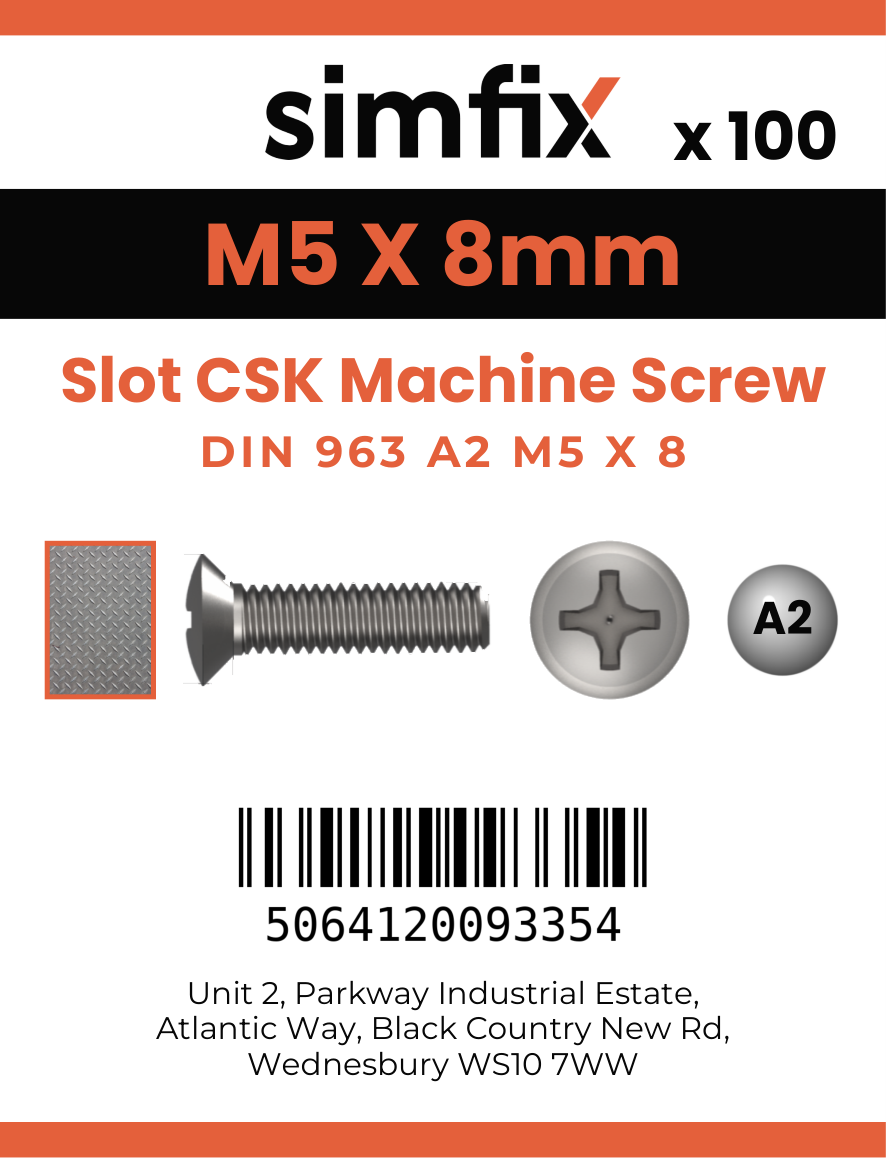 Simfix product label - 963A205008-T