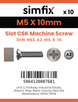 Simfix product label - 963A205010-D