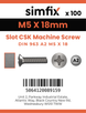 Simfix product label - 963A205018-T