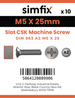 Simfix product label - 963A205025-D