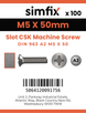 Simfix product label - 963A205050-T
