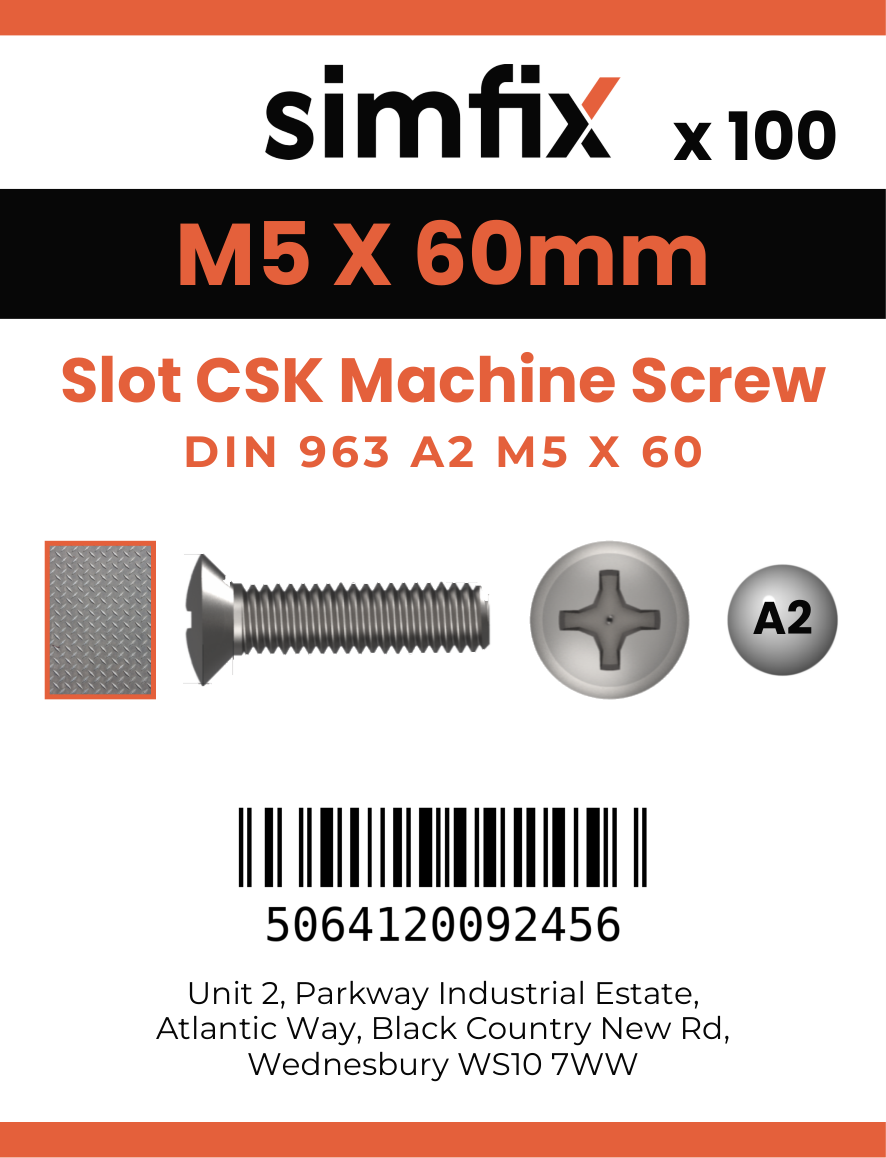 Simfix product label - 963A205060-T