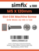 Simfix product label - 963A205120-T