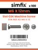 Simfix product label - 963A206012-T