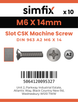 Simfix product label - 963A206014-D