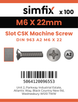 Simfix product label - 963A206022-T