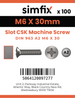 Simfix product label - 963A206030-T