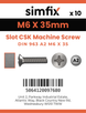 Simfix product label - 963A206035-D