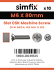 Simfix product label - 963A206080-D