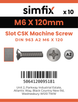Simfix product label - 963A206120-D