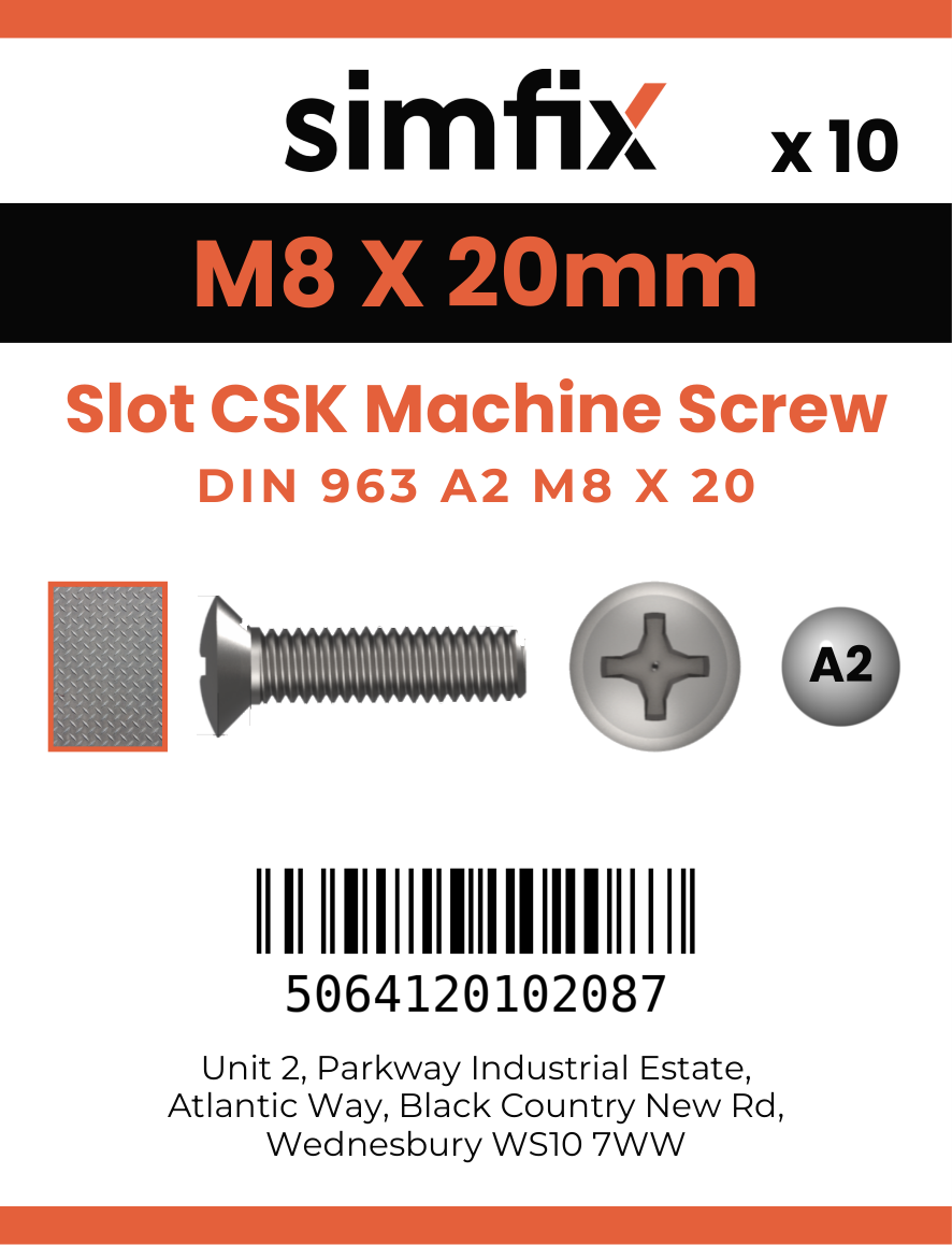 Simfix product label - 963A208020-D