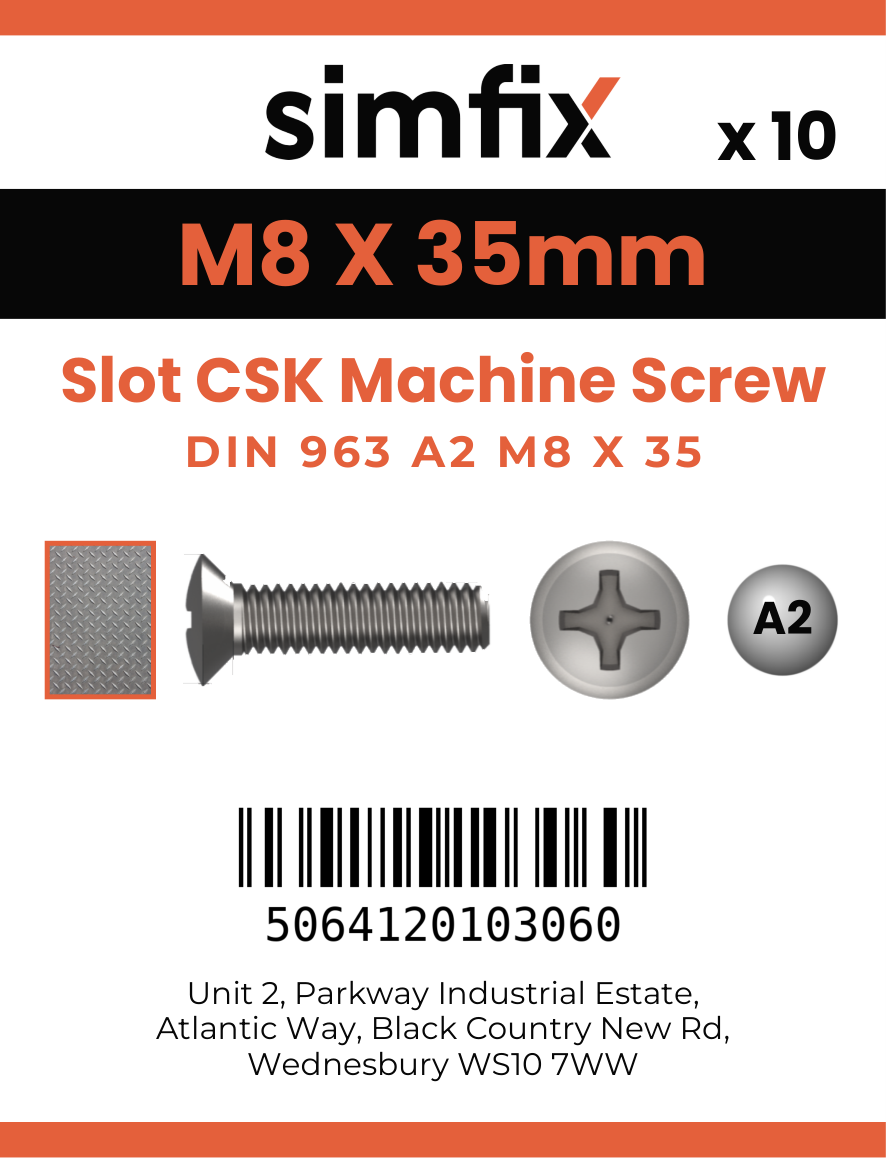 Simfix product label - 963A208035-D