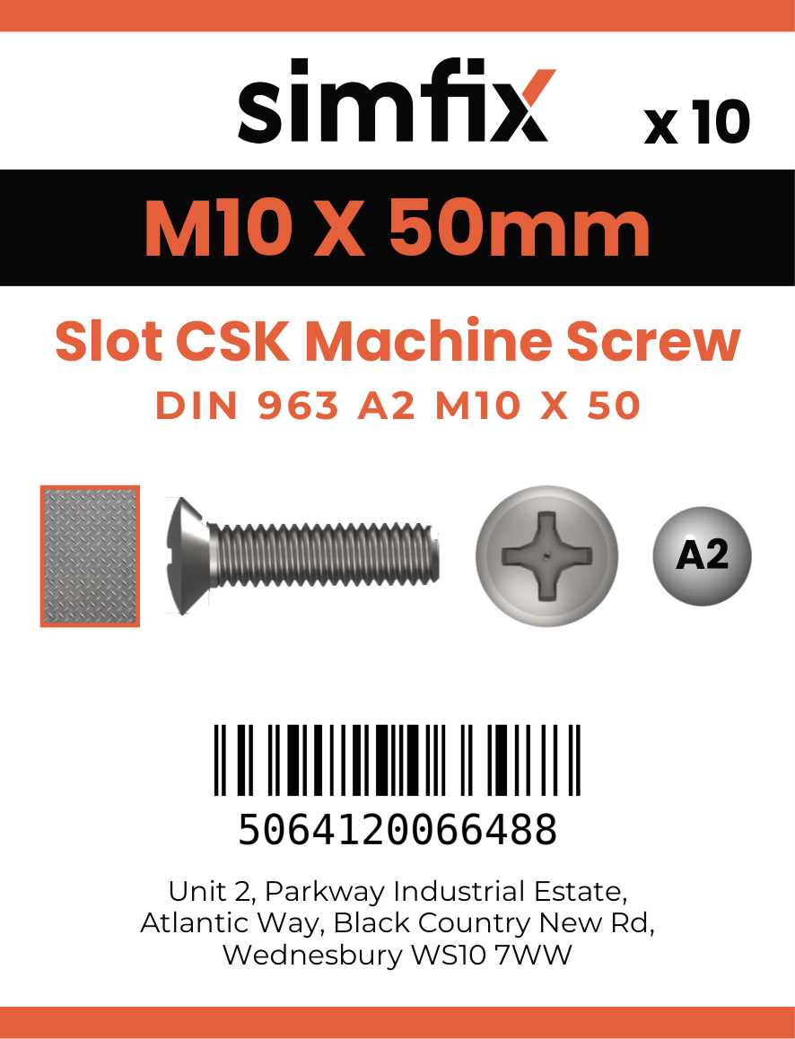 Simfix product label - 963A210050-D