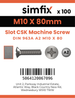 Simfix product label - 963A210080-T