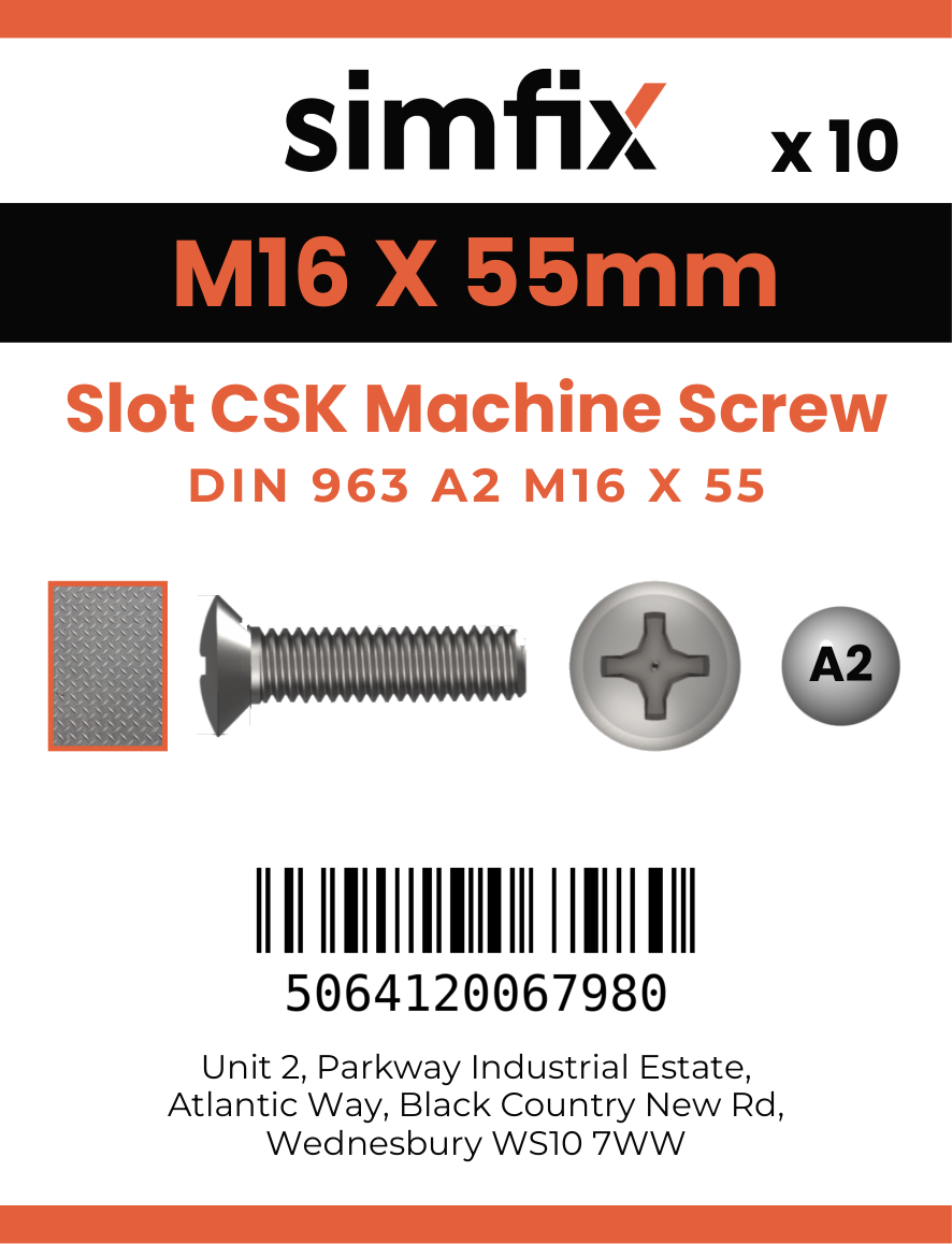 Simfix product label - 963A216055-D