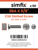 Simfix product label - 963A22BA016-T