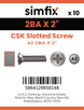 Simfix product label - 963A22BA051-D