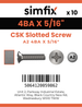 Simfix product label - 963A24BA008-D
