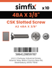 Simfix product label - 963A24BA010-D