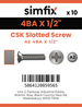 Simfix product label - 963A24BA013-D