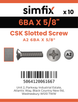Simfix product label - 963A26BA016-D